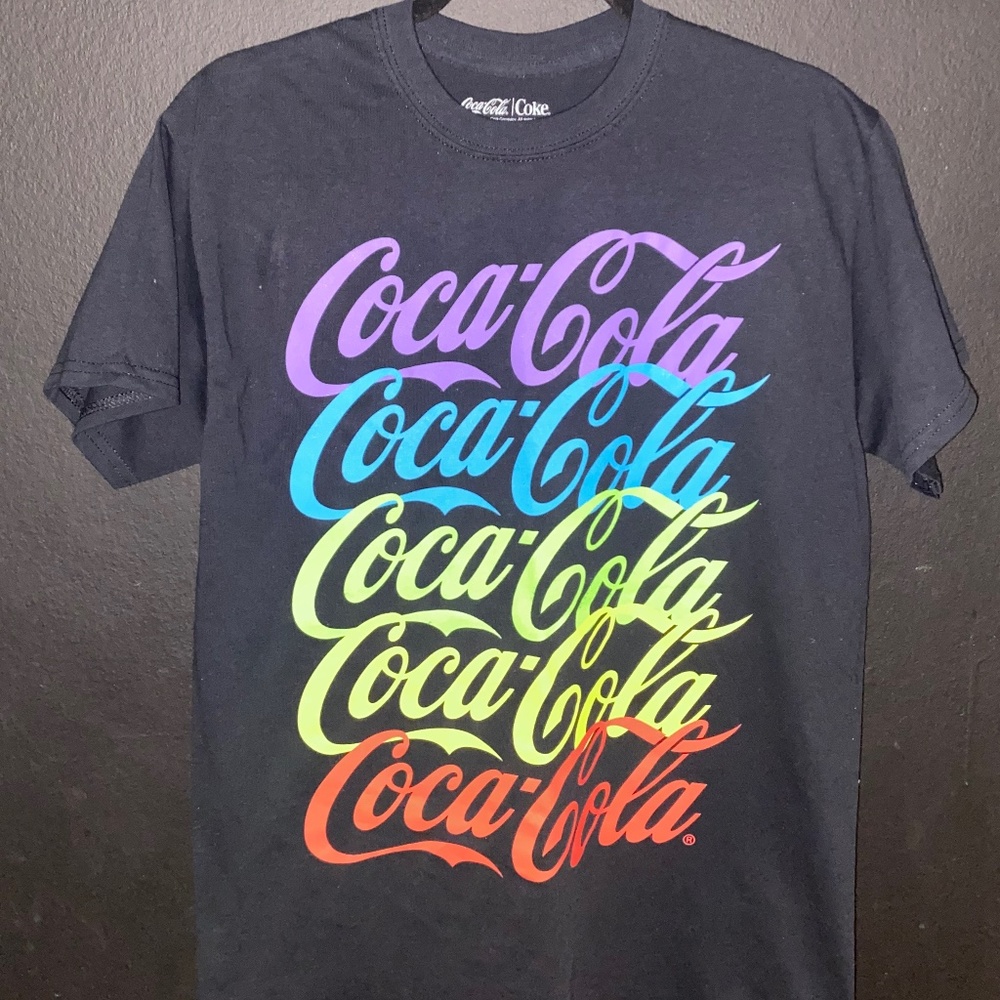 Coca Cola Graphic Logo T shirt